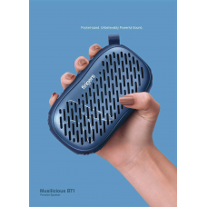 Fingers Musilicious BT1- Portable Speaker Oxford Blue