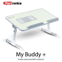 Portronics - POR 704 My Buddy Plus Foldable laptop cooling table