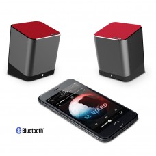 Trendwoo Twins Bluetooth Wireless Speaker, Support 2.0 Left and Right Stereo Sound Surround with Built in Microphone Hands-free Music Player